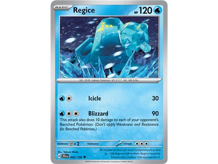 Regice (Uncommon/Reverse Holofoil)