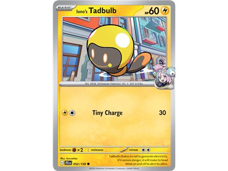 Iono's Tadbulb (Common/Reverse Holofoil)