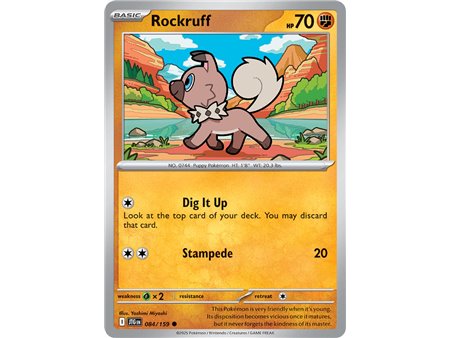 Rockruff (Common/Reverse Holofoil)
