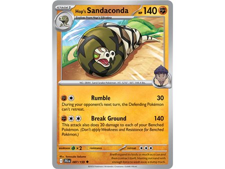 Hop's Sandaconda (Uncommon/Reverse Holofoil)