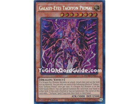 Galaxy-Eyes Tachyon Primal (Collector's Rare)