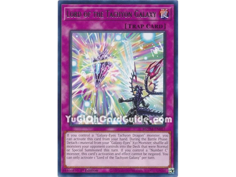 Lord of the Tachyon Galaxy