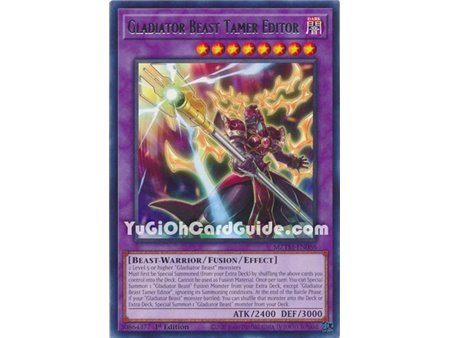 Gladiator Beast Tamer Editor (Rare)