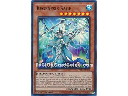 Regenesis Sage (Quarter Century Secret Rare)
