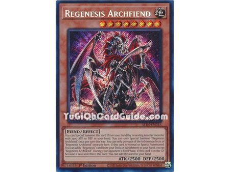 Regenesis Archfiend (Secret Rare)