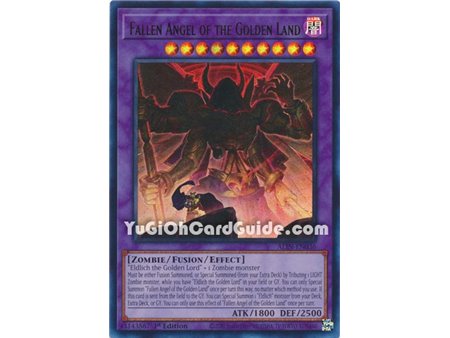 Fallen Angel of the Golden Land (Quarter Century Secret Rare)