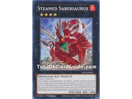 Steamed Sabersaurus (Common)