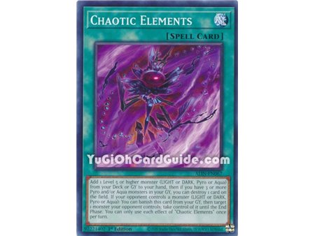 Chaotic Elements (Common)