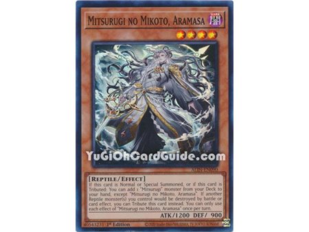 Mitsurugi no Mikoto, Aramasa (Super Rare)