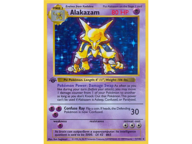 Alakazam (Rare Holofoil)
