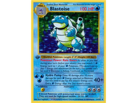 Blastoise (Rare Holofoil)