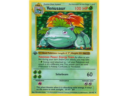 Venusaur (Rare Holofoil)