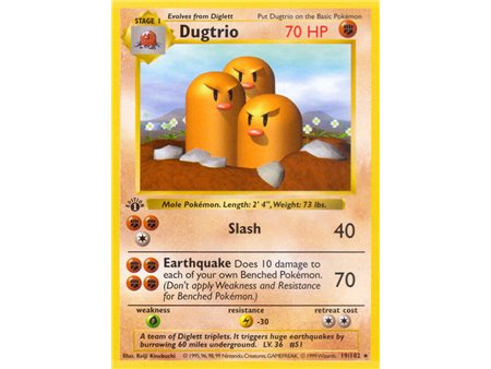 Dugtrio (Rare)