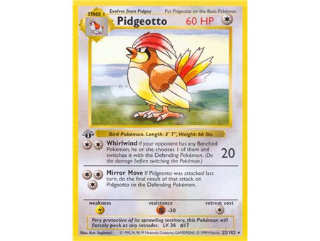 Pidgeotto (Rare)