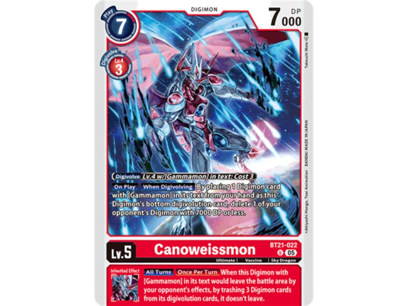 Canoweissmon (Uncommon)