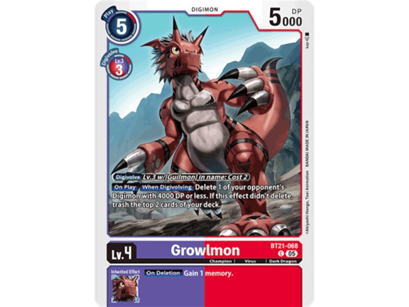 Growlmon (Common)