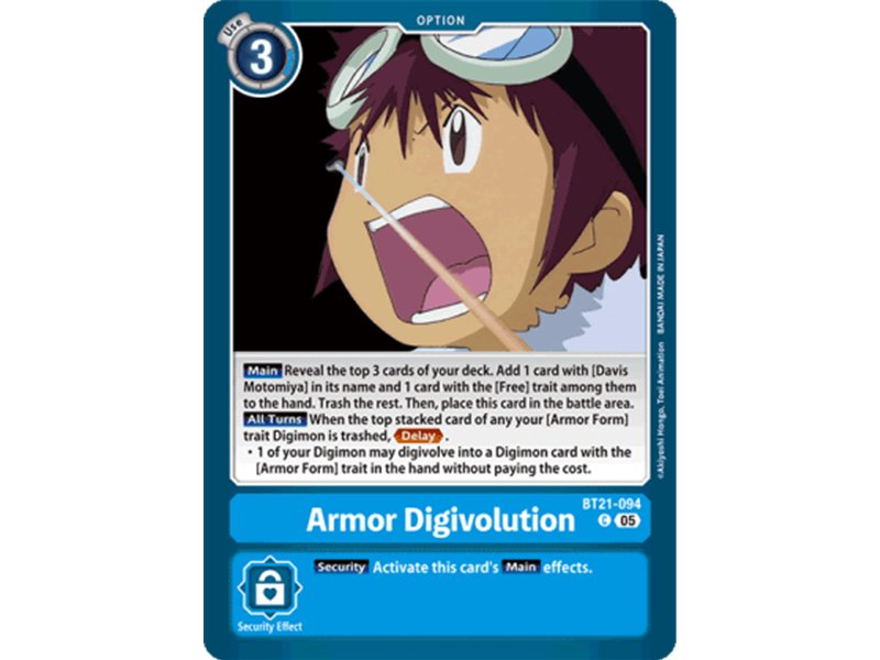 Armor Digivolution (Common)