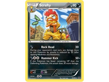 Scrafty (Rare Holofoil)