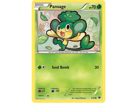 Pansage (Common/Reverse Holofoil)
