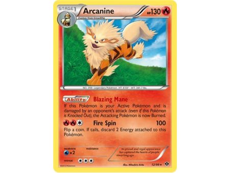 Arcanine (Rare/Reverse Holofoil)