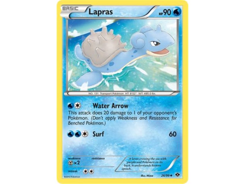 Lapras (Uncommon/Reverse Holofoil)
