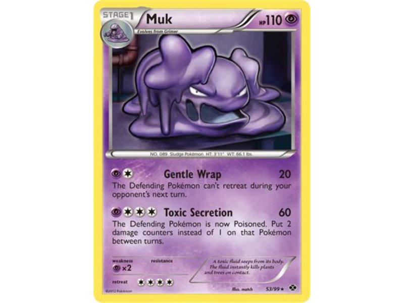 Muk (Rare/Reverse Holofoil)