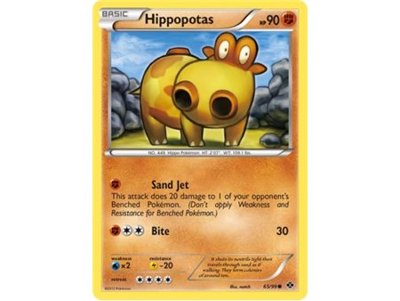 Hippopotas (Common/Reverse Holofoil)