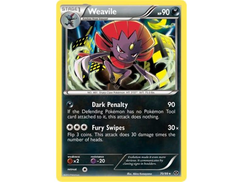 Weavile (Rare/Reverse Holofoil)
