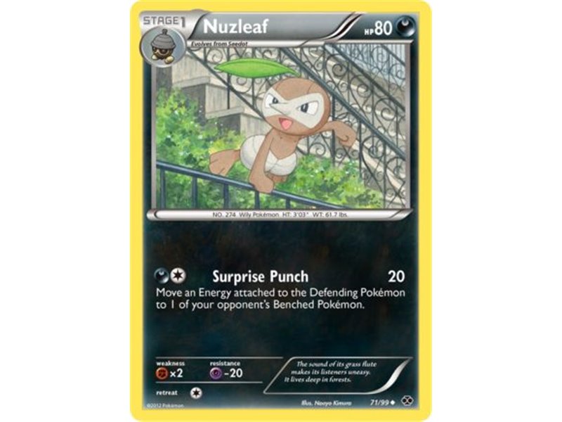 Nuzleaf (Uncommon/Reverse Holofoil)