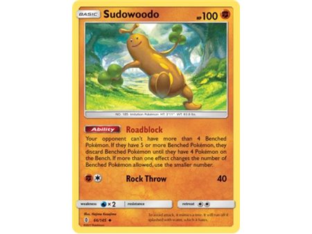 Sudowoodo (Uncommon) 