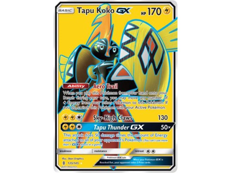 Tapu Koko GX (Full Art)