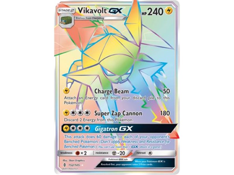 Vikavolt GX (Secret Rainbow Rare)