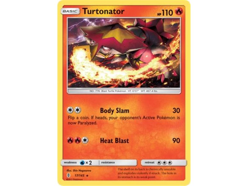 Turtonator (Rare/Reverse Holofoil)