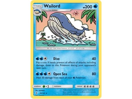 Wailord (Rare/Reverse Holofoil)