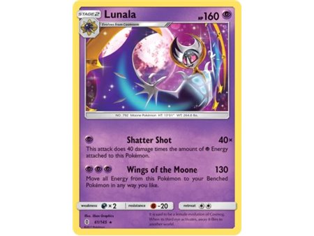 Lunala (Rare/Reverse Holofoil)
