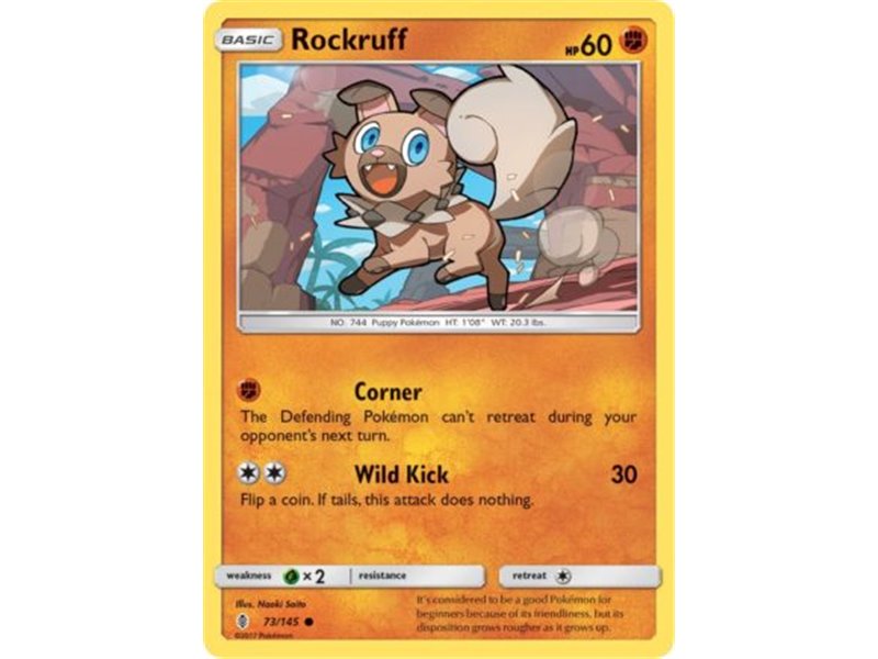 Rockruff (Common/Reverse Holofoil) 