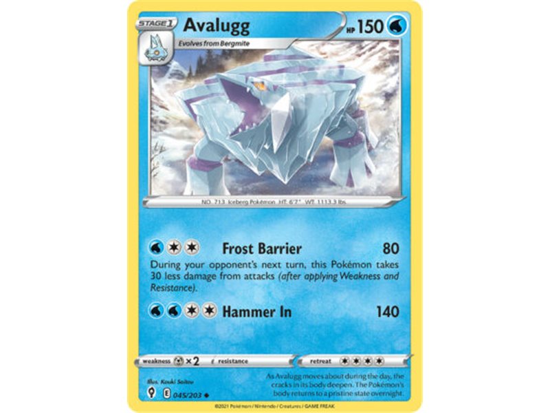 Avalugg (Uncommon) Avalugg (Uncommon)