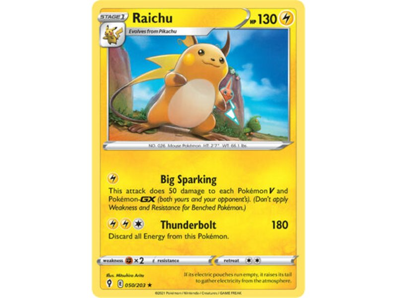 Raichu (Rare Holofoil)