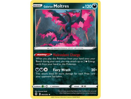 Galarian Moltres (Rare Holofoil)