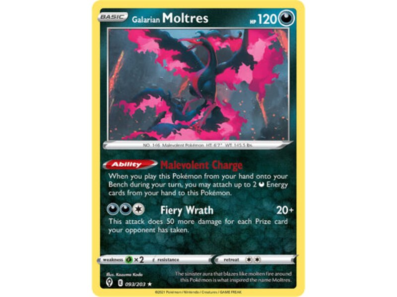 Galarian Moltres (Rare Holofoil)