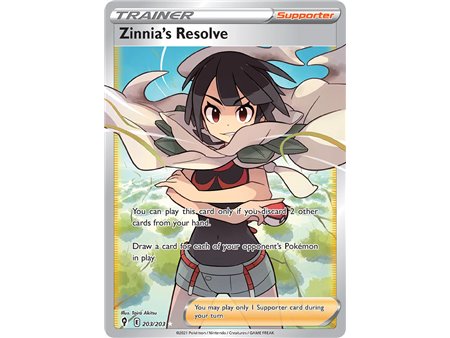 Zannia's Resolve (Full Art)