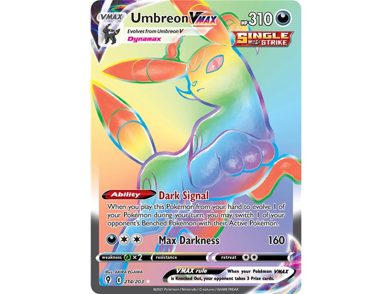 Umbreon VMAX (Rainbow Secret Rare)