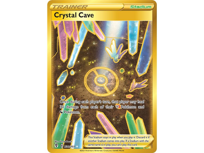 Crystal Cave (Gold Secret Rare)