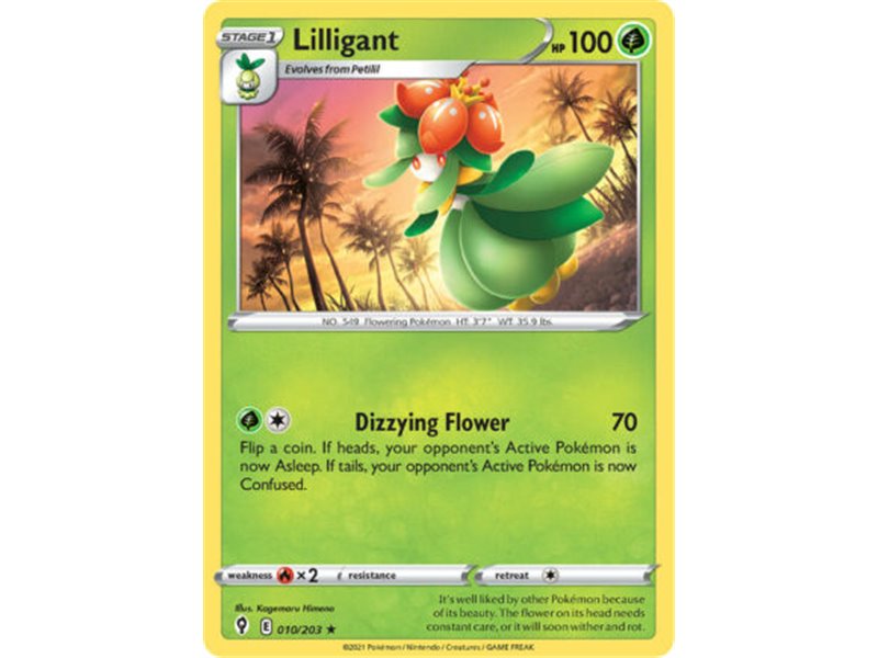 lilligant (Rare/Reverse Holofoil)