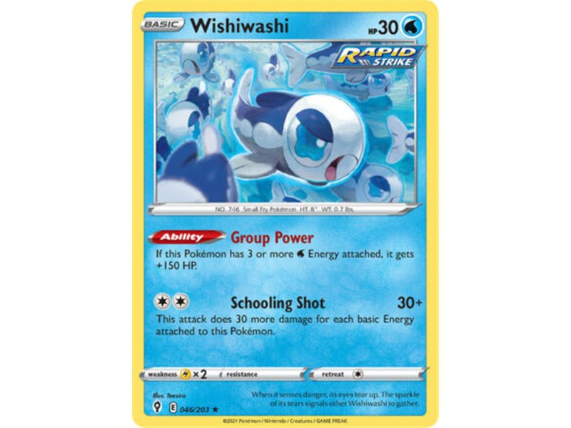 Wishiwashi (Rare/Reverse Holofoil)
