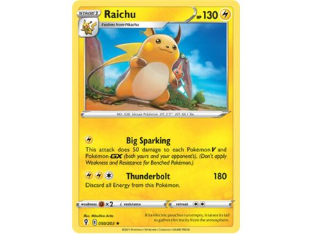 Raichu (Rare/Reverse Holofoil)