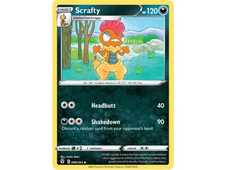 Scrafty (Uncommon/Reverse Holofoil)