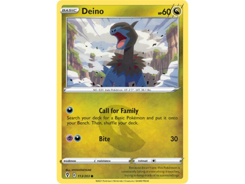 Deino (Common/Reverse Holofoil)