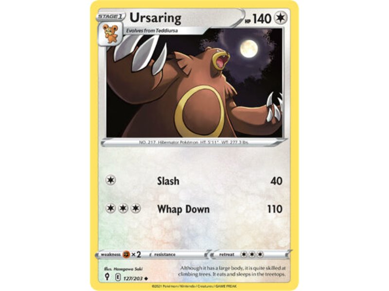 Ursaring (Uncommon/Reverse Holofoil)