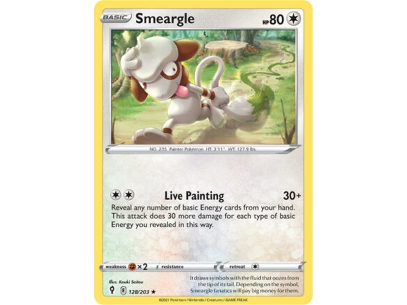 Smeargle (Rare/Reverse Holofoil)